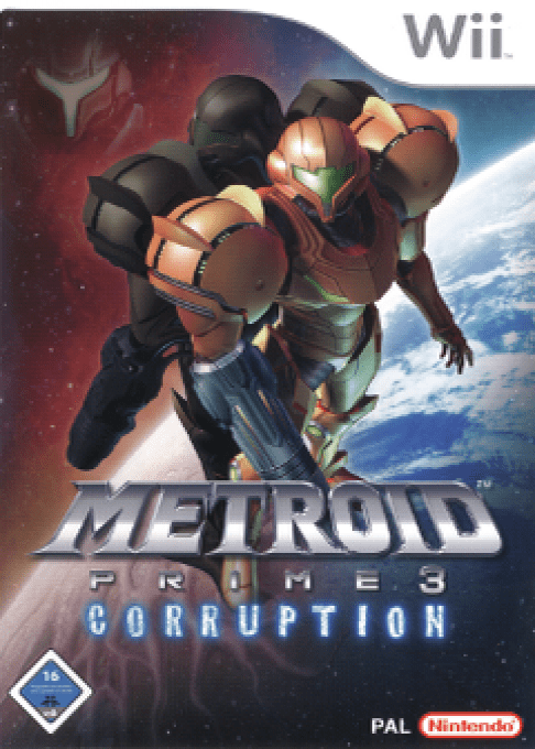 Metroid Prime 3 - Corruption — box-2D (DE)