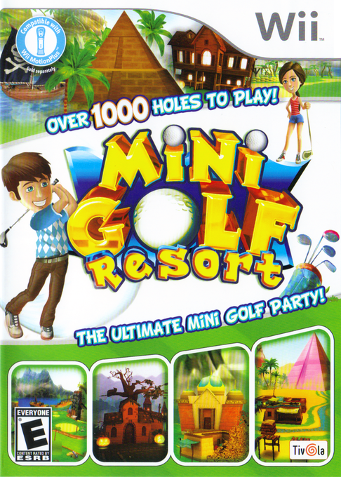 Mini Golf Resort box art