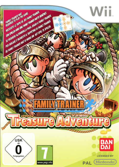 Family Trainer - Treasure Adventure — box-2D (EU)