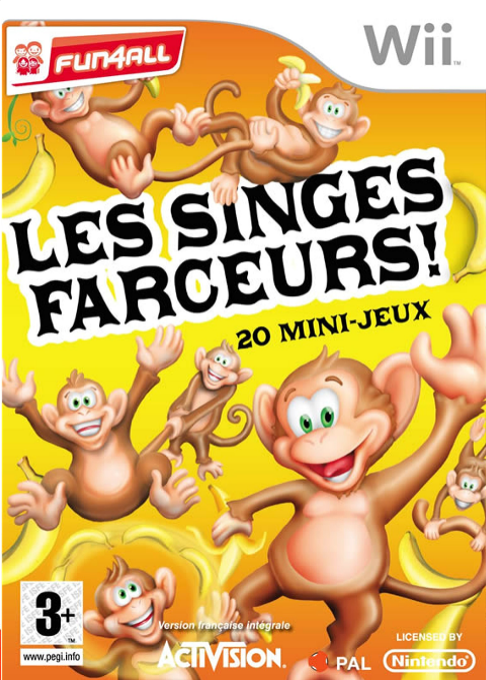 Monkey Mischief! — box-2D (FR)