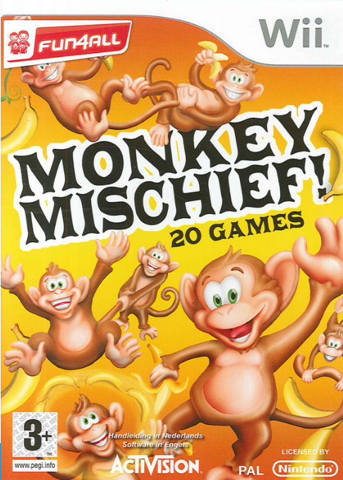 Monkey Mischief! — box-2D (NL)
