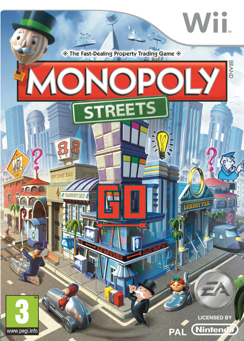 Monopoly Streets box art