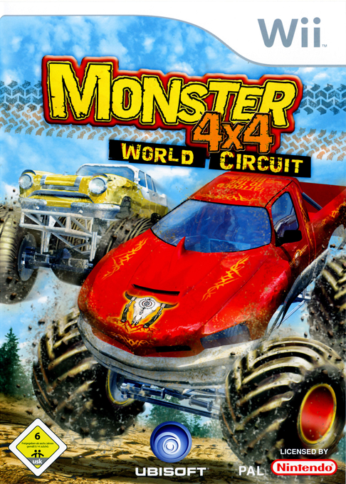 Monster 4x4 - World Circuit — box-2D (DE)
