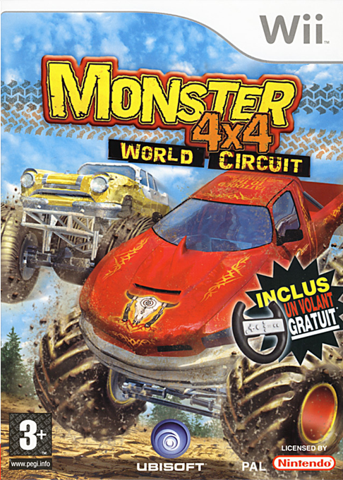 Monster 4x4 - World Circuit — box-2D (FR)