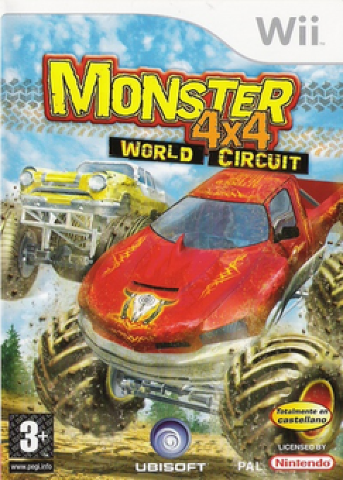 Monster 4x4 - World Circuit — box-2D (SP)