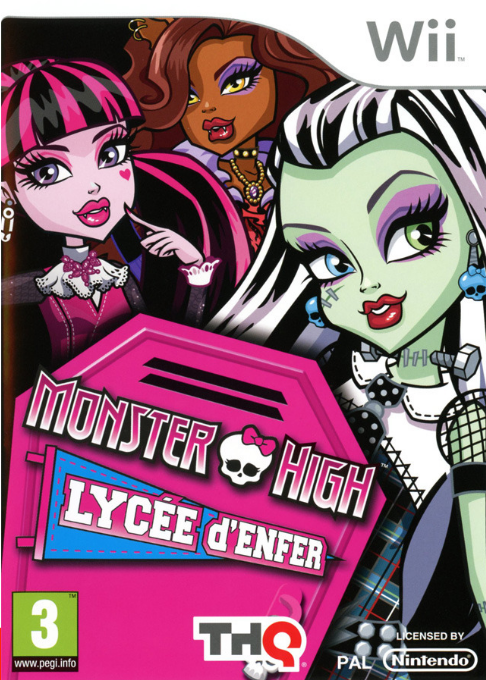 Monster High - Scuola da Paura — box-2D (FR)