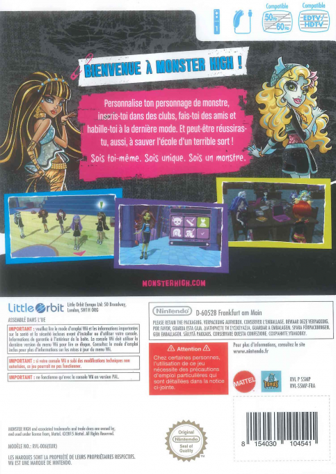 Monster High - New Ghoul In School — box-2D-back (FR)