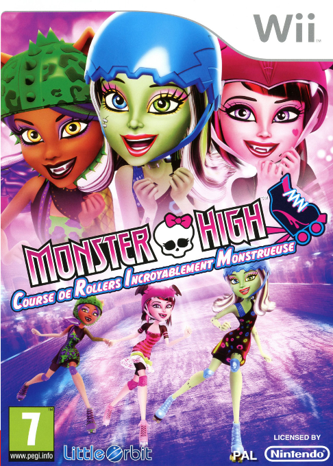 Monster High - Skultimate Roller Maze — box-2D (FR)