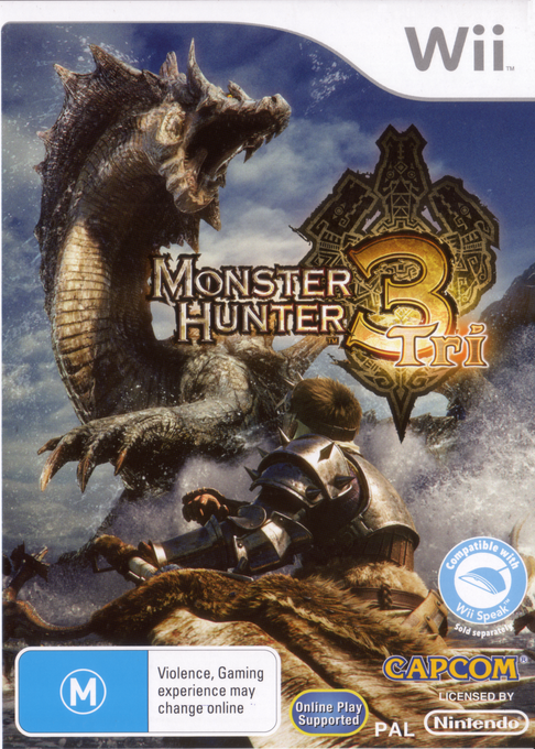 Monster Hunter 3 — box-2D (AU)