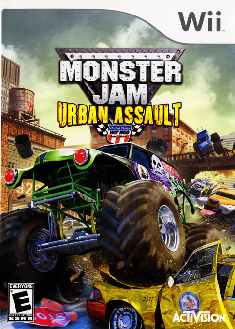 Monster Jam - Urban Assault box art