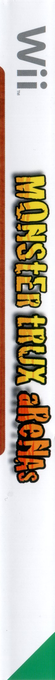 Monster Trux Arenas — box-2D-side (EU)