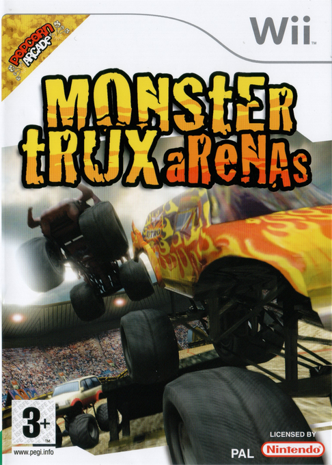Monster Trux Arenas — box-2D (EU)