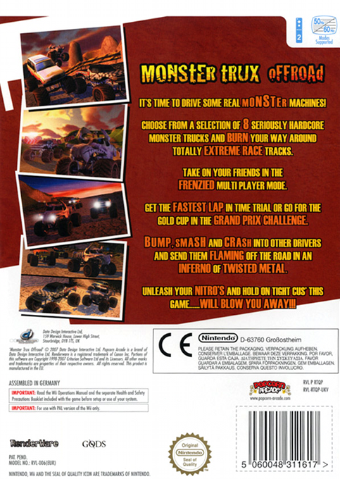 Monster Trux Offroad — box-2D-back (EU)