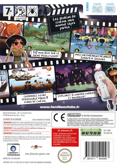 Movie Studios Party — box-2D-back (FR)