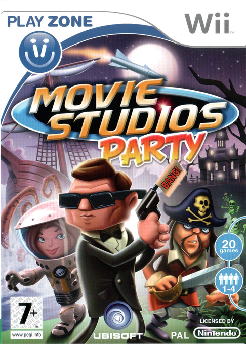 Movie Studios Party — box-2D (UK)