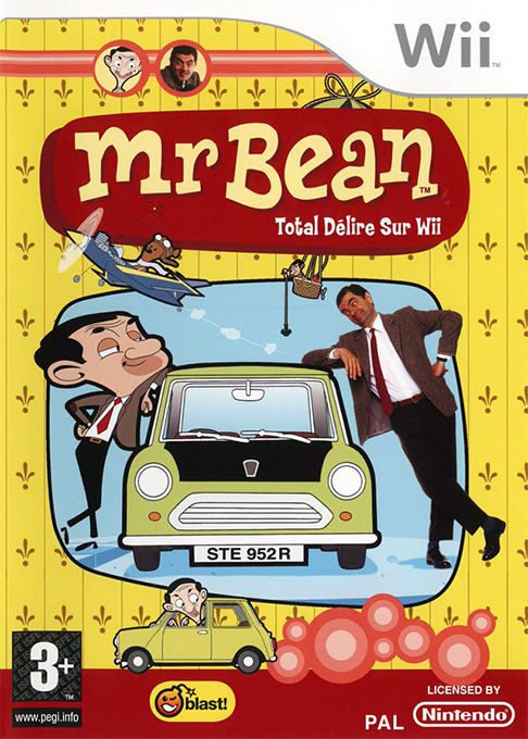 Mr Bean's Wacky World of Wii — box-2D (FR)