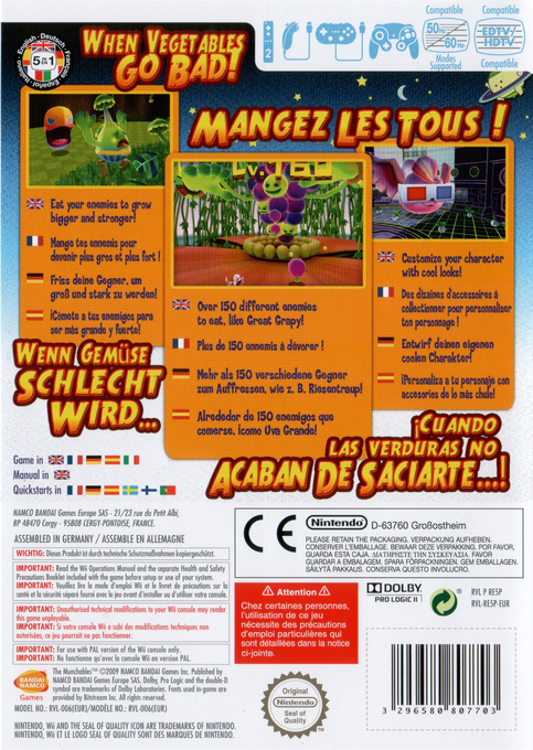 Munchables, The — box-2D-back (EU)