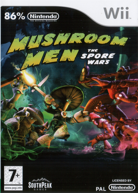Mushroom Men - The Spore Wars — box-2D (EU)