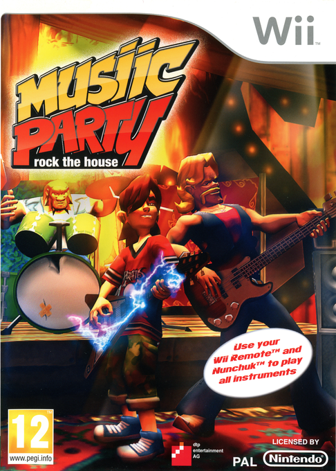 Musiic Party - Rock The House box art