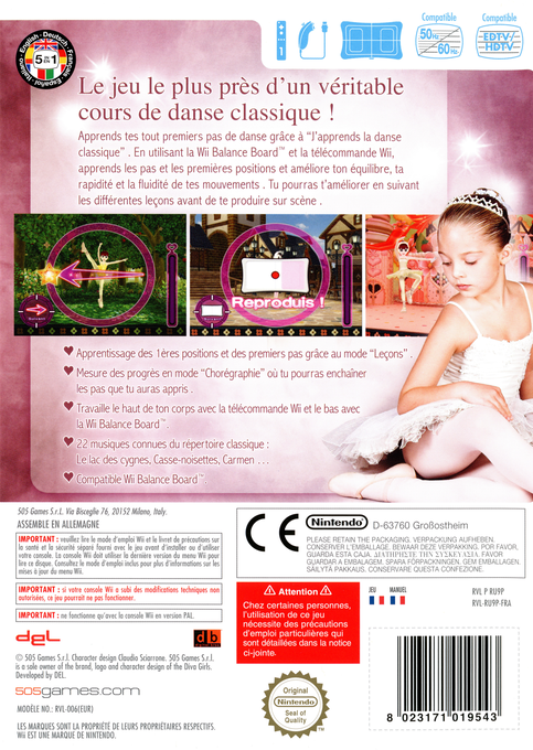 J'apprends La Danse Classique — box-2D-back (FR)