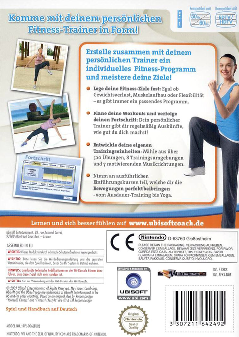 Mon Coach Personnel - Mon Programme Forme Et Fitness — box-2D-back (DE)