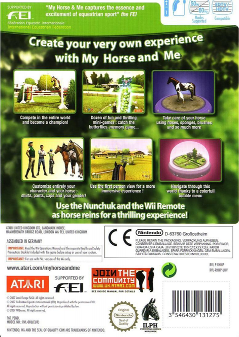 My Horse and Me — box-2D-back (US)