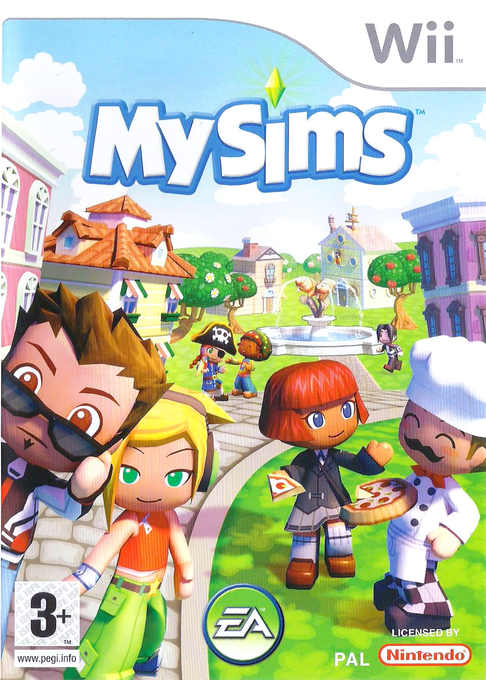 Mysims Agents — box-2D (EU)