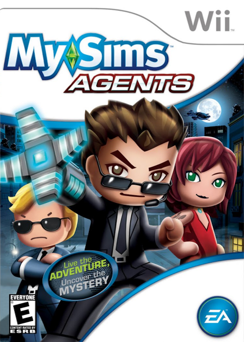 Mysims Agents box art