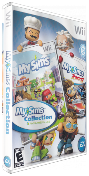MySims Collection — box-3D (US)