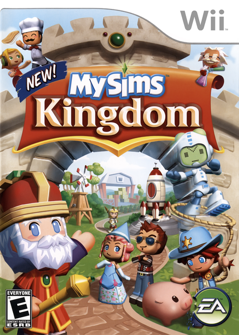 Mysims Kingdom box art