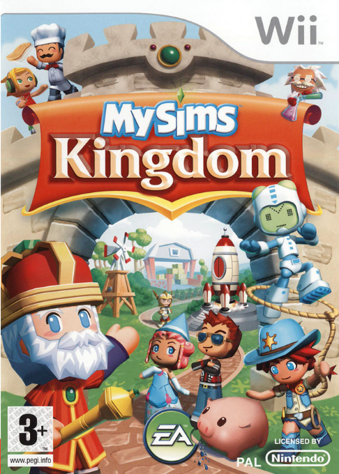 Mysims Kingdom — box-2D (FR)