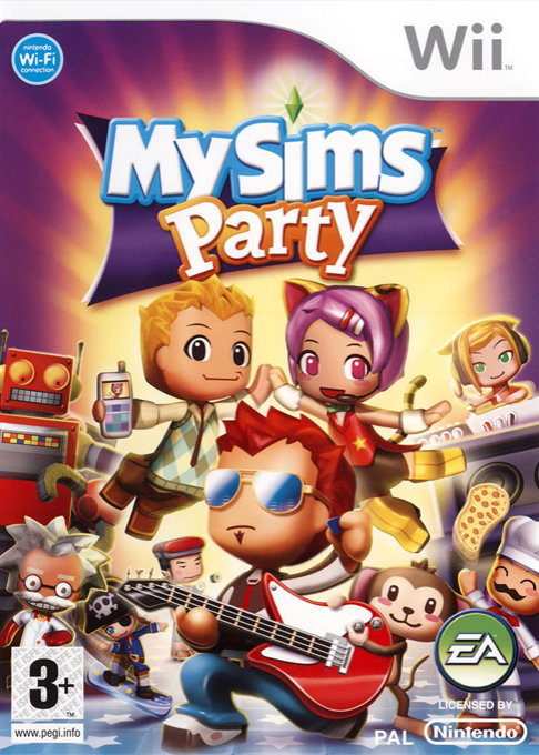 Mysims Party — box-2D (FR)