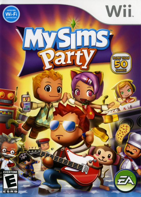Mysims Party box art