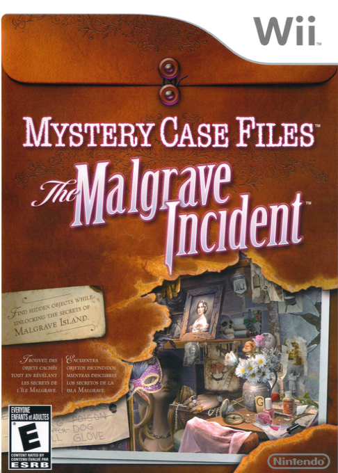 Mystery Case Files - The Malgrave Incident box art