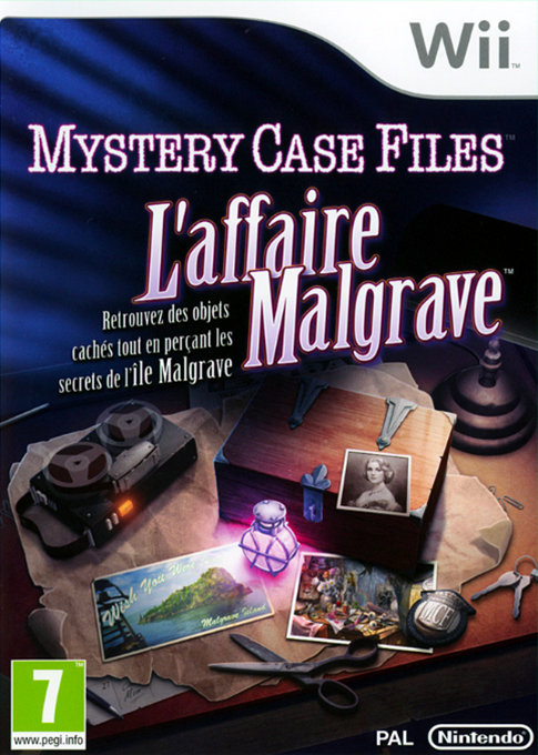 Mystery Case Files - The Malgrave Incident — box-2D (FR)