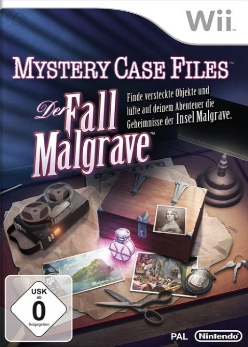 Mystery Case Files - The Malgrave Incident — box-2D (DE)