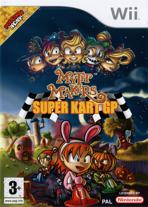 Myth Makers - Super Kart Gp box art