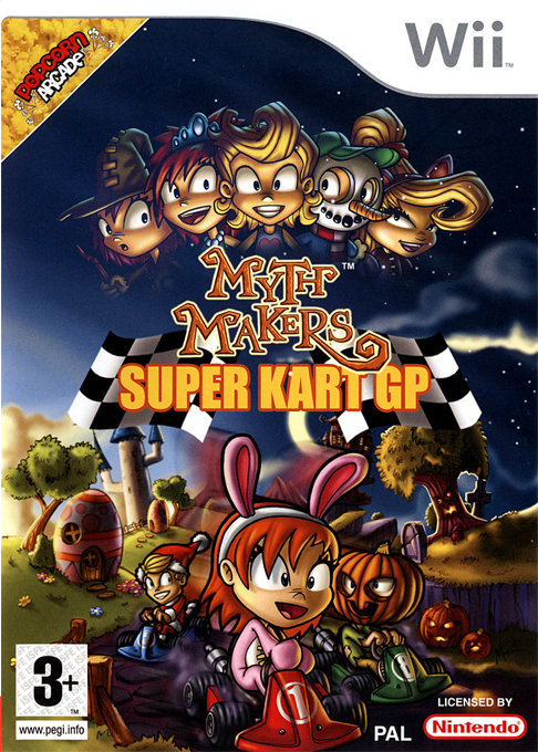 Myth Makers - Super Kart GP — box-2D (FR)