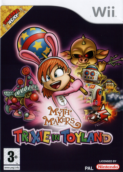 Myth Makers - Trixie in Toyland — box-2D (EU)