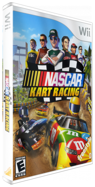 Nascar Kart Racing — box-3D (US)
