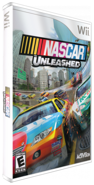 Nascar Unleashed — box-3D (US)