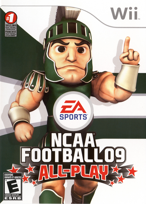 NCAA Football 09 All-Play box art