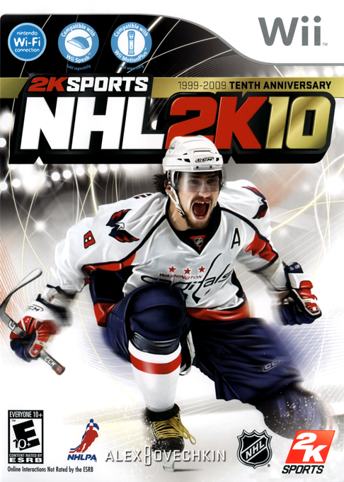 Nhl 2k10 box art