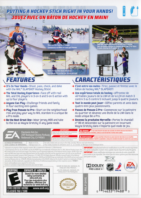 Nhl Slapshot — box-2D-back (US)