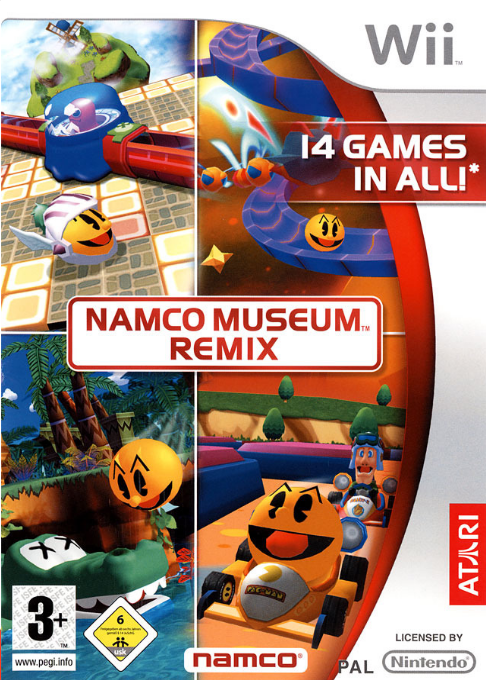 Namco Museum Remix — box-2D (FR)