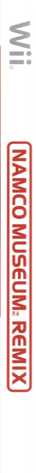 Namco Museum Remix — box-2D-side (DE)