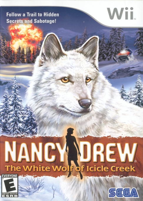 Nancy Drew - The White Wolf of Icicle Creek box art