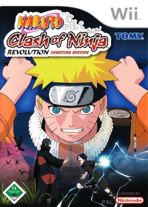 Naruto - Clash Of Ninja Revolution - European Version — box-2D (DE)