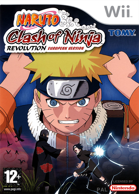 Naruto - Clash Of Ninja Revolution - European Version — box-2D (FR)
