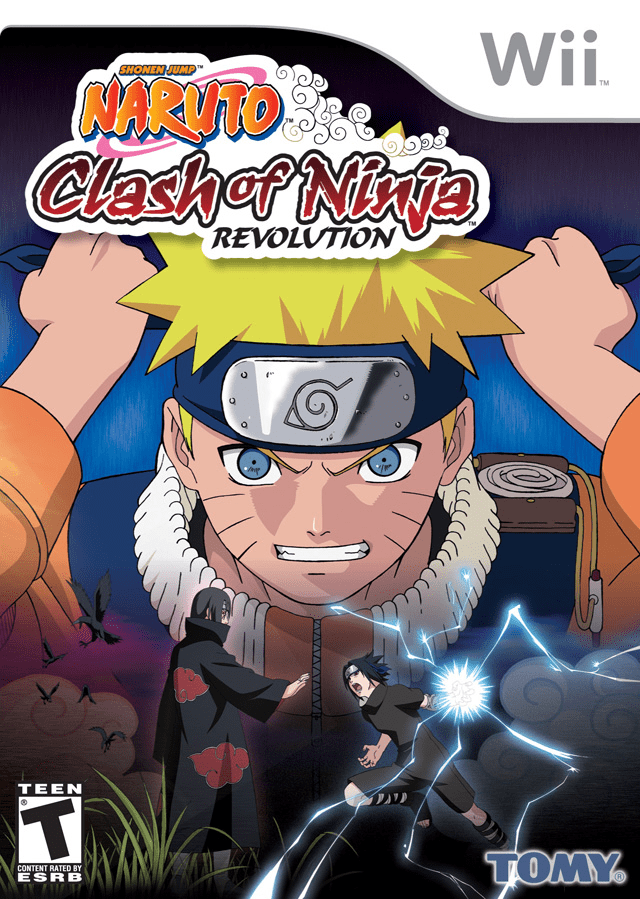 Naruto - Clash Of Ninja Revolution - European Version box art